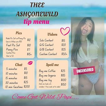 ashgonwild Nakenläckor OnlyFans Foto 1
