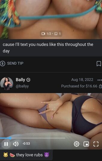 Ballyy Nakenläckor OnlyFans Foto 47