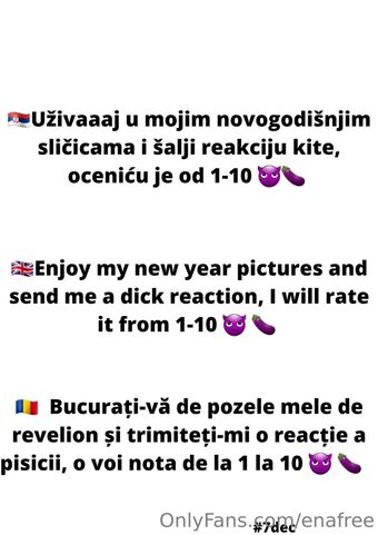 enafree Nakenläckor OnlyFans Foto 11