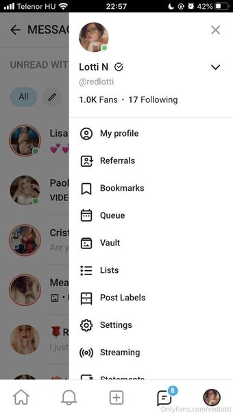 redlotti Nakenläckor OnlyFans Foto 1