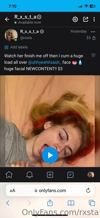 rxsta Nakenläckor OnlyFans Foto 5