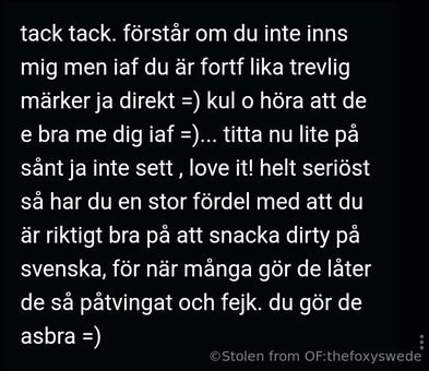 TheFoxySwede Nakenläckor OnlyFans Foto 12