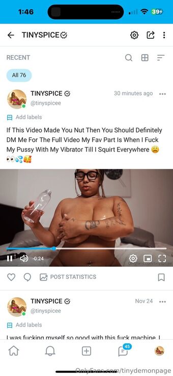 tinydemonpage Nakenläckor OnlyFans Foto 9