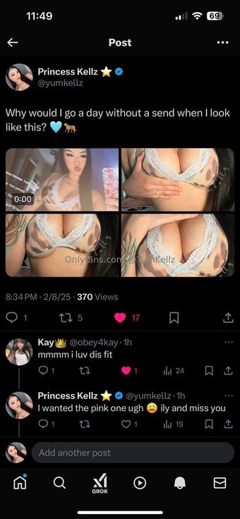 yumkellz Nakenläckor OnlyFans Foto 5